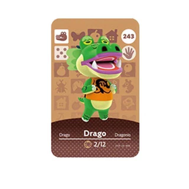 Animal Crossing new leaf amxxbo card  NS Switch New 3DS Animal Crossing Amiibo Card 119-244