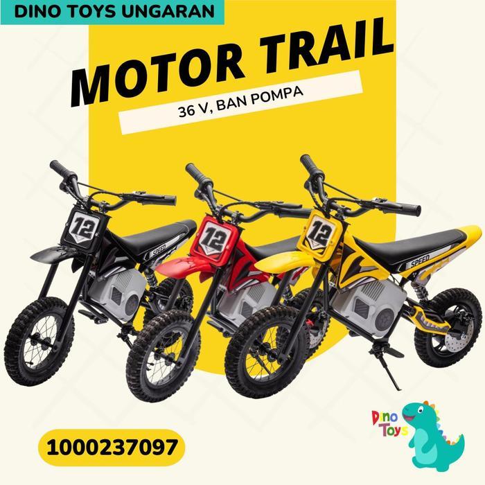 Dino Toys Ungaran Mainan Anak Motor Trail Brushless 36V Ban Pompa Kapasitas 80kg Aki 36V2500W Brushl