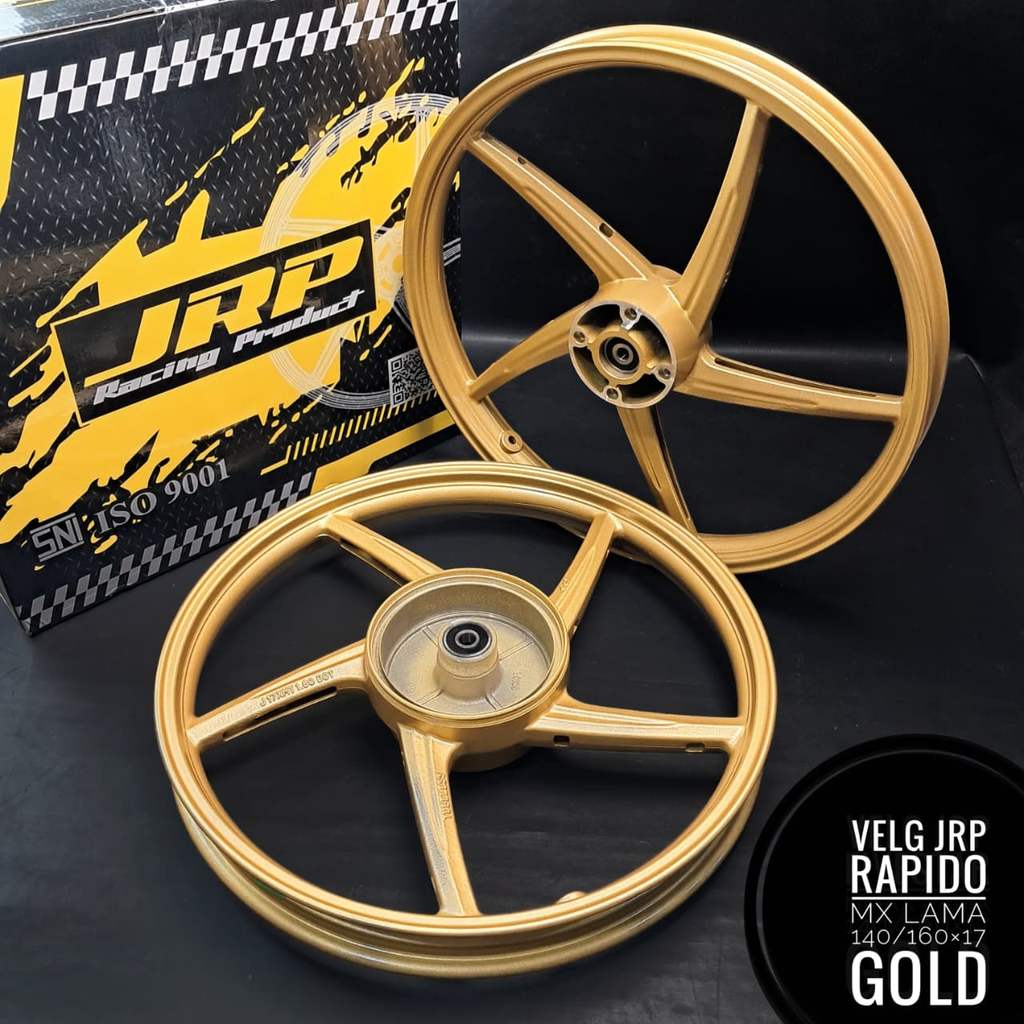 Velg JRP Rapido MXLama/JupiterZnew/VegaRnew/VegaZR/JupiterZ1/Jupiter Burung hantu Hitam/Gold/Putih 1