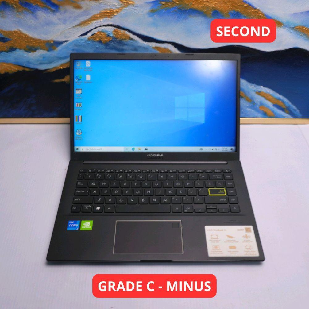 ASUS VIVOBOOK_ASUS LAPTOP X421EQY_K413EQ i5 1135G7 8 GB (14") GRADE C - MINUS LAPTOP SECOND ORIGINAL
