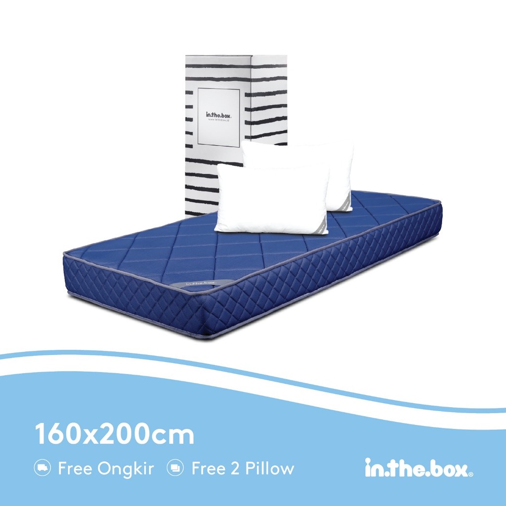 Kasur In The Box HYBRID Spring Bed Matras Inthebox 160x200