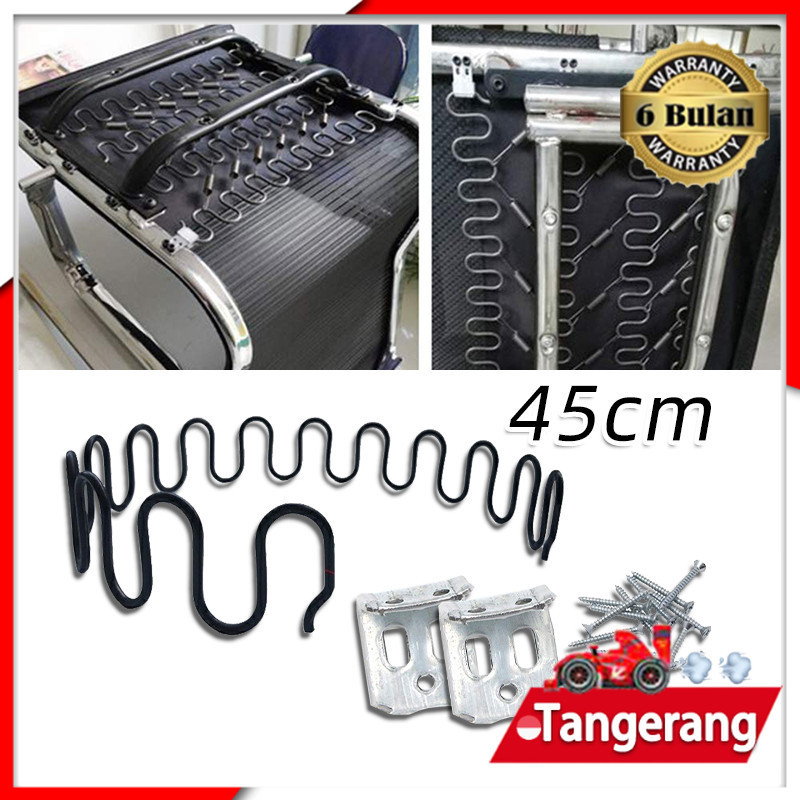 Perbaikan Pegas Sofa Kit / Per Zig Zag Sofa / Spring Per Pegas Jok / Per Cacing Kawat Baja Karbon