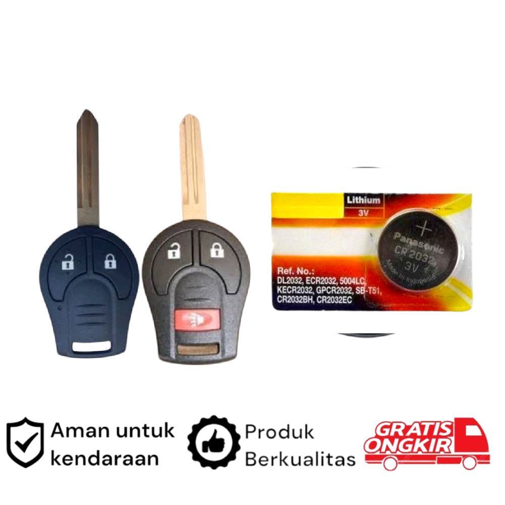 Baterai Remote Mobil NISSAN GRAND LIVINA CR1620 ORIGINAL PANASONIC