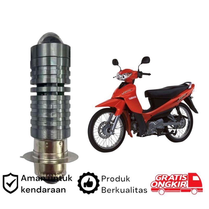 1pcs Lampu depan LED H6 Laser motor Yamaha jupiter z lama Koko