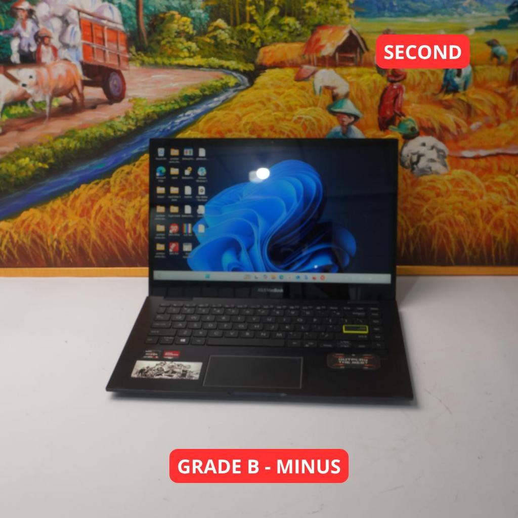 ASUS VIVOBOOK_ASUS LAPTOP T420JA_TM420UA AMD RYZEN 5 5500U 8 GB GRADE B - MINUS LAPTOP SECOND ORIGIN