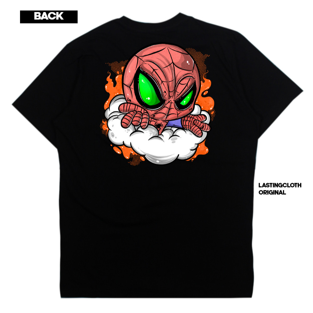 Lasting Kaos "  Spidey "  Kaos Distro / Baju Lasting Cloth
