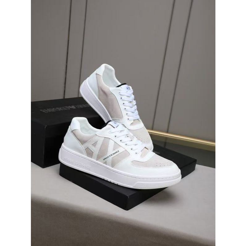 Merek Sepatu Pria 1.1 ARMANI sepatu kasual sepatu olahraga sepatu lari sepatu pria luar ruangan