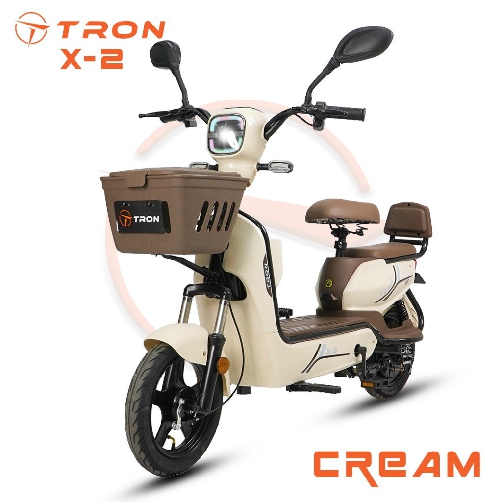 SEPEDA LISTRIK E-BIKE PREMIUM TRON X-2 / TRON X2 E BIKE SNI BERGARANSI