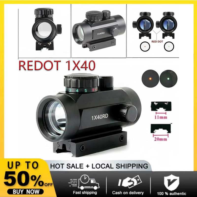 Teleskop1x40 Laser Red Dot REDDOT 1X40 RD / LASER REDOT / GREEN DOT LASER / REDOT SCOPE / bushnell r
