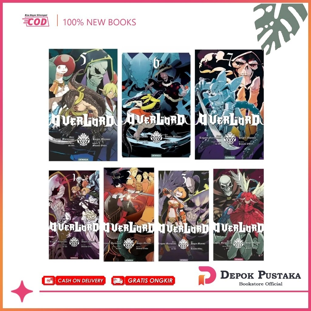 Overlord manga by Kugane Maruyama