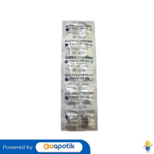 Acetylcysteine Novapharin 200 Mg Strip 10 Kapsul