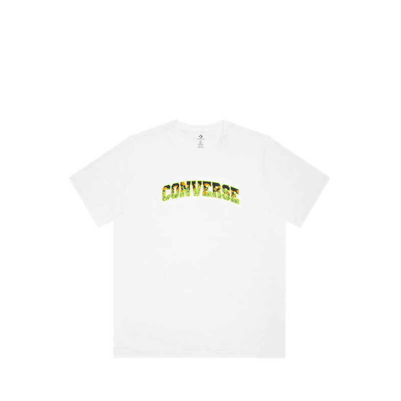Converse Floral Infill Men's Tee - White