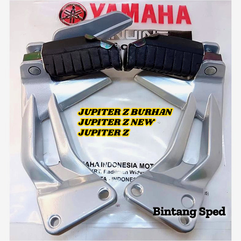 PAKET DUDUKAN STEP BESI STEP BELAKANG JUPITER Z,JUPITER Z BURHAN ORIGINAL YAMAHA
