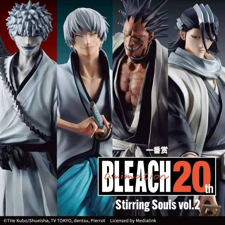 New Bleach Ichiban Kuji Kurosaki Ichigo Ichimaru Gin Ichimaru Gin Zaraki Kenpachi Kuchiki Byakuya An