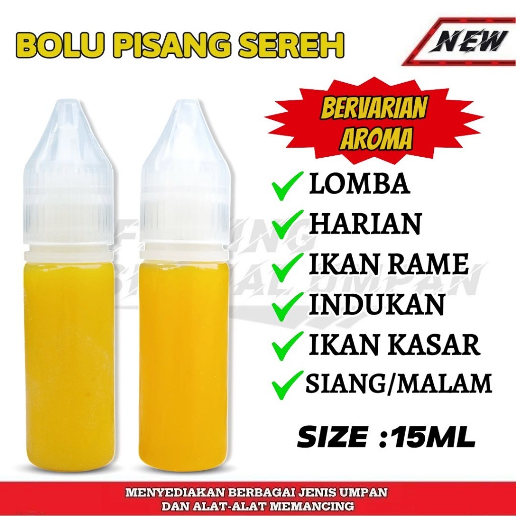 Oplosan Bolu Pisang Sereh - Esen bolu melati - Esen bolu sereh - Essen bolu jagung kamper - essen pa