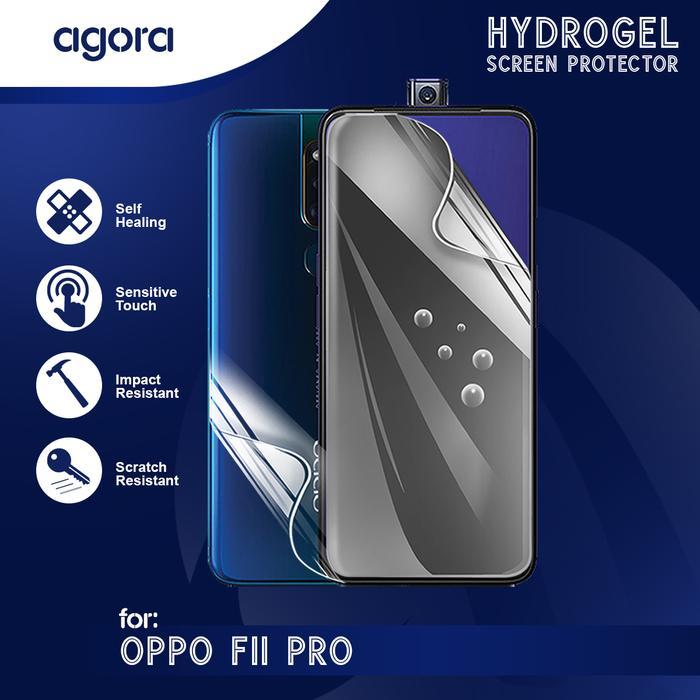 Anti Gores Hydrogel For Oppo F11 Pro Hydrogel Film Pelindung Layar - ANTI SPY, FULL SCREEN, OPPO F11