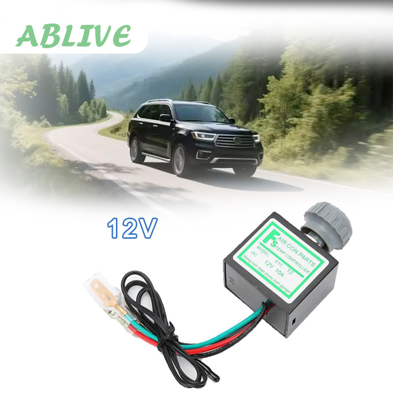 Thermistor Thermostat Elektrik Ac Mobil Air Conditioner Electronic Thermostat Switch 12v 12 Volt