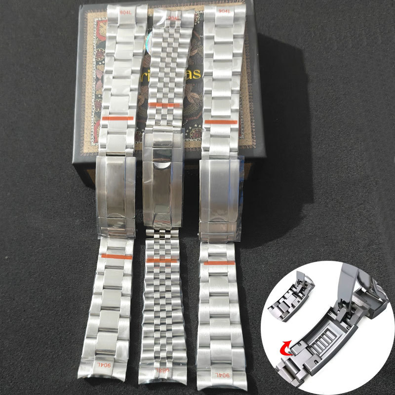 Watband For Rolex Trational Wat Strap Daytona Oyster Perpetual Submariner 20mm Correa For Seiko Soli