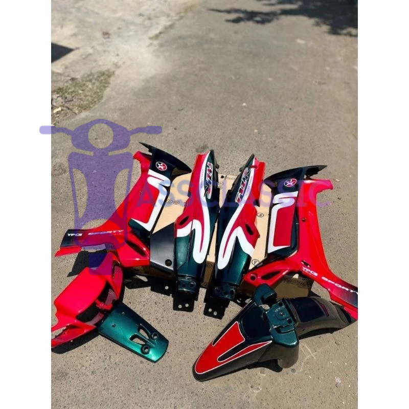 Body Bodi Fiz R full set Yamaha FIZ R fiz r fis r fullset halus berkualitas Merah Hijau Caltex