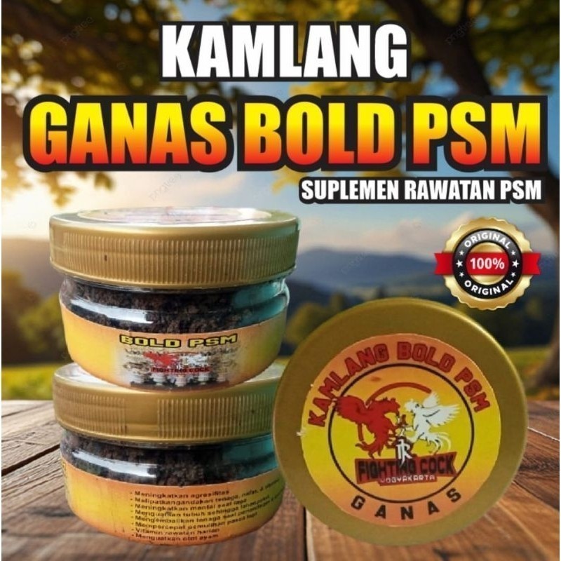 250 Gr - Kamlang Basah SUPER BOLD Khusus buat Ayam Aduan - Kamlang Premium Mulia Jaya
