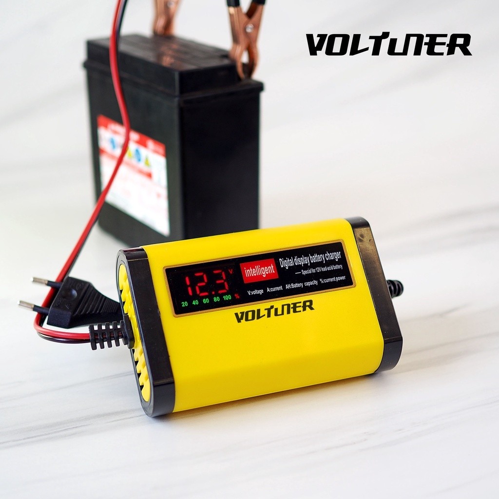 Charger Aki 2 Ampere UPGRADE 12V Aki Kering Basah