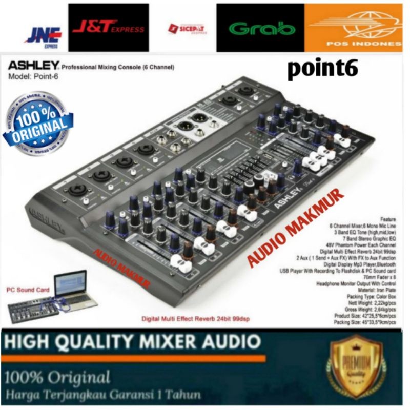 Mixer Ashley POINT 6 Original /POINT 6 Channel Original