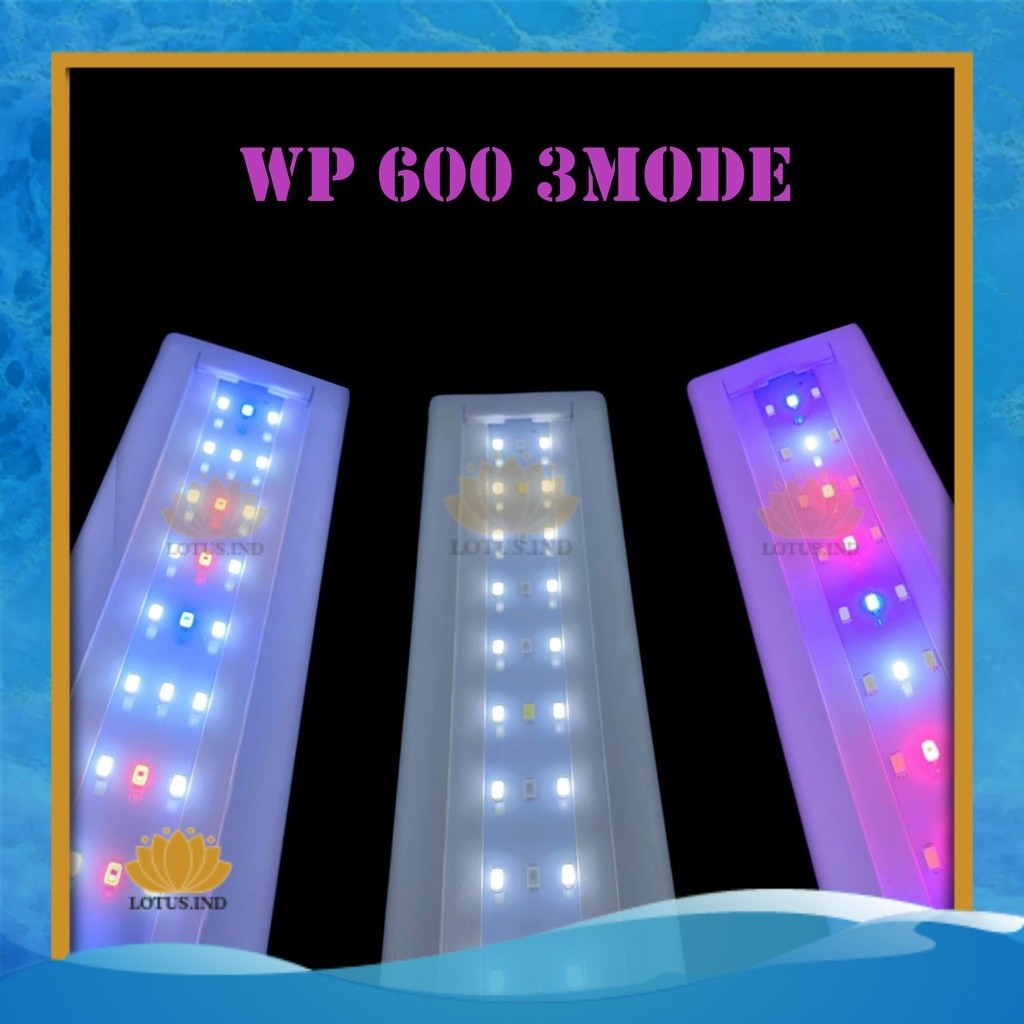 Lampu LED Aquarium 60 CM 3 Warna