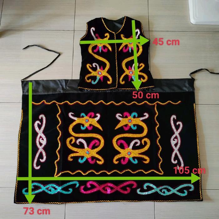 kostum dayak pakaian adat Kalimantan kostum tradisional baju dayak dayak pakaian adat anak anak keci