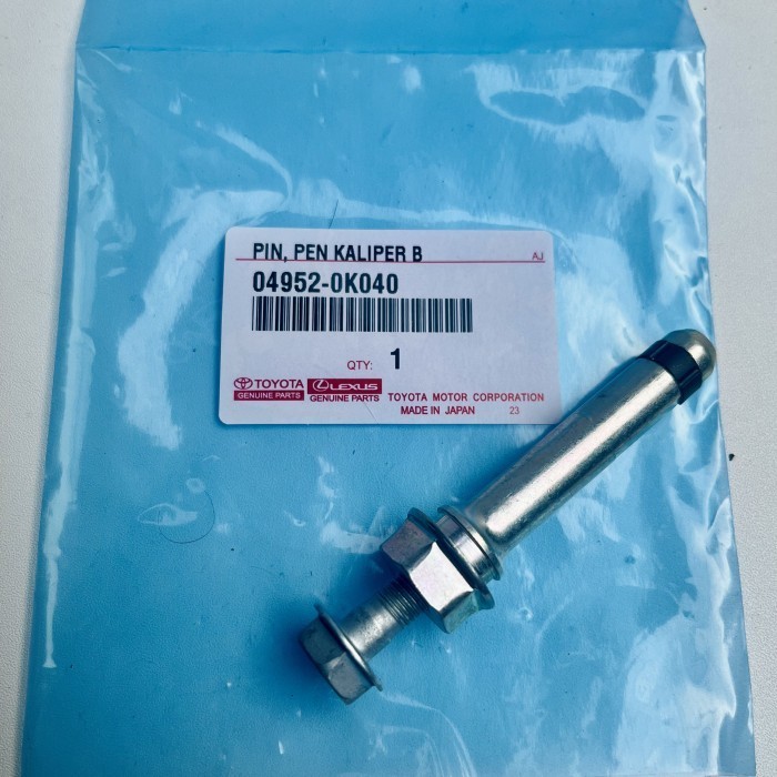 Pin Pen Kaliper Rem Depan Bawah Toyota 04952-0K040 Toyota Inova Reborn Wish Altis Camry Alphard