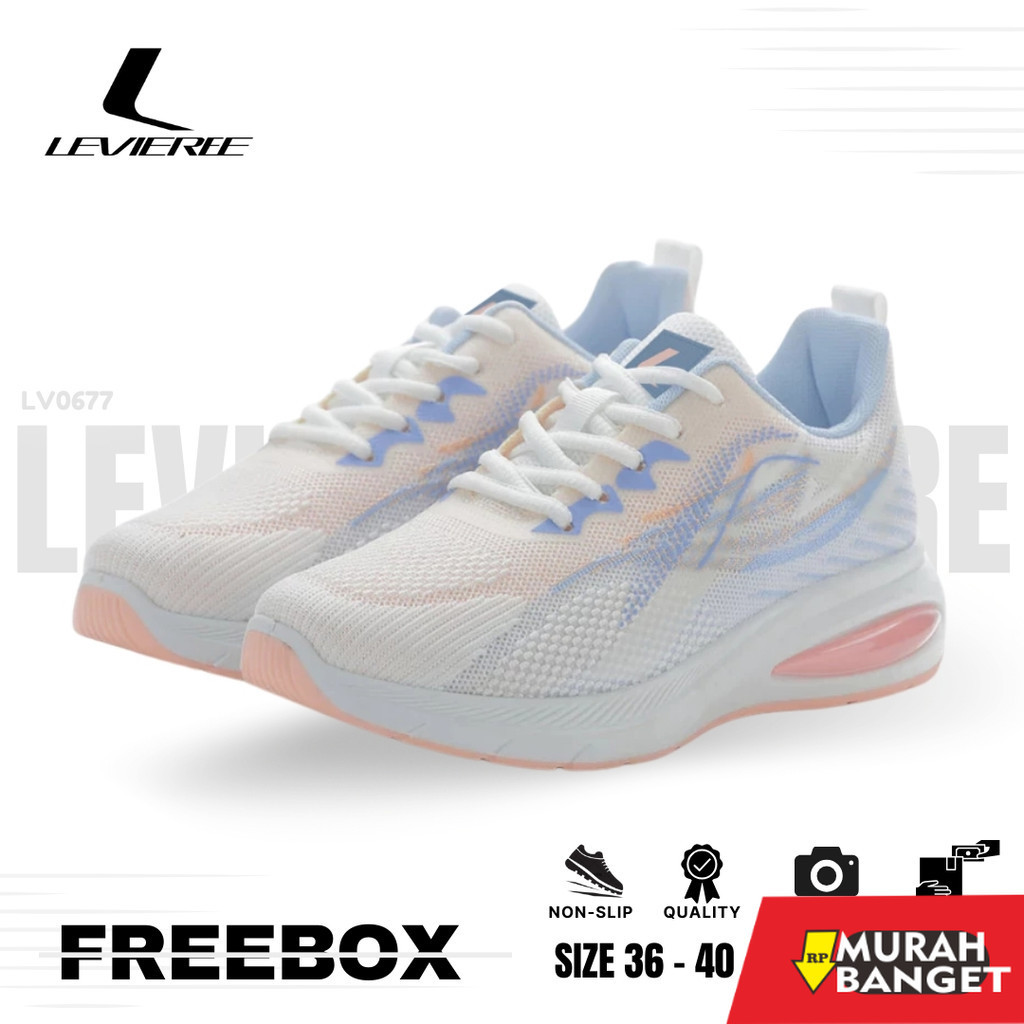 LVR Dasom FREE BOX Sepatu Sneakers Wanita Sport Shoes Trendy Premium Original LV0677