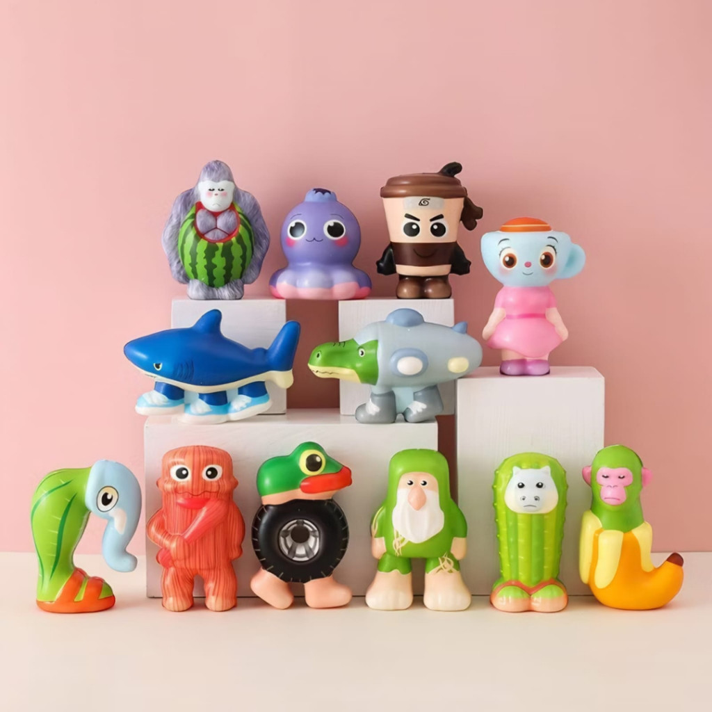 [COD] Squishy Lucu Lembut dan Lentur Karakter Imut FK 20P Mainan Anak Anomali