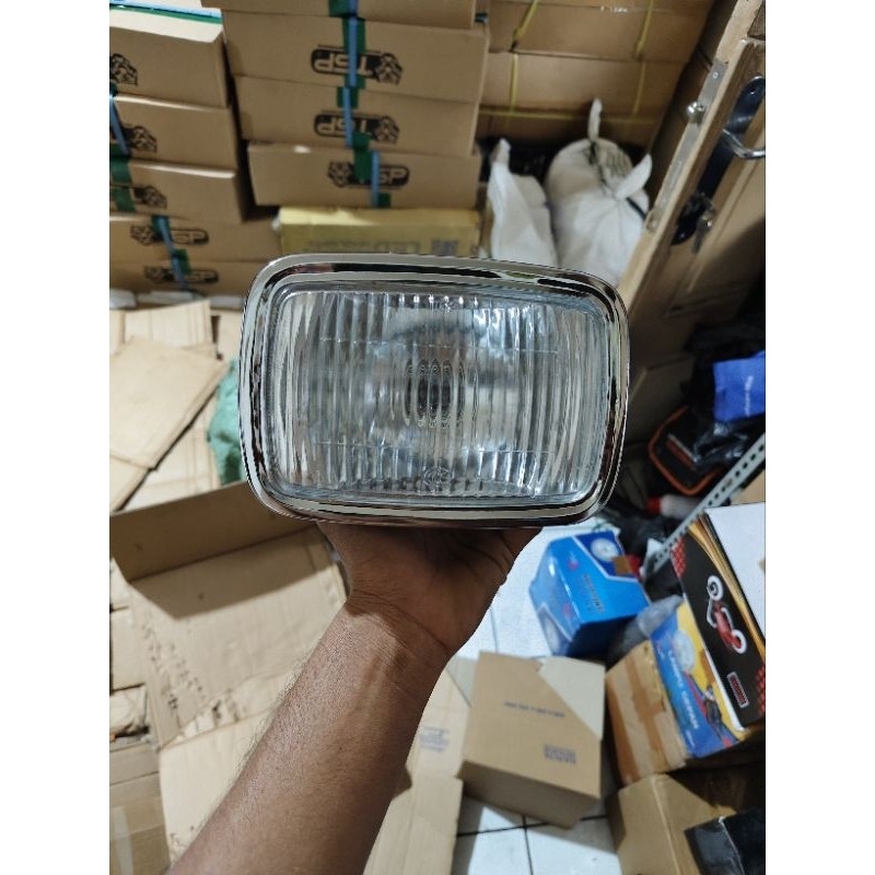 Refektor lampu depan honda Win old win lama mini model standar garis