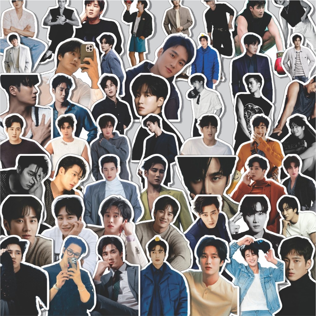 Stiker Cutting Pack Stiker Ahn Bohyun Isi 100Pcs Series Aesthetic Lucu Keren Untuk Koper Bahan Vynil