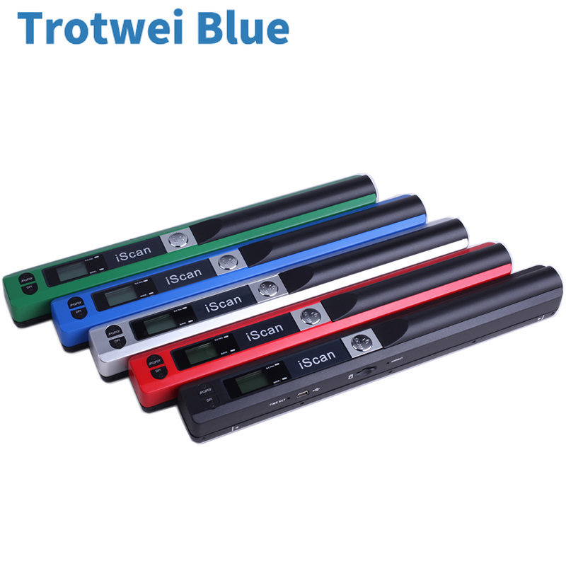 iScan Mini Portable Scanner 900DPI LCD splay JPG/PDF Format Document Image Iscan Handheld Scanner A4