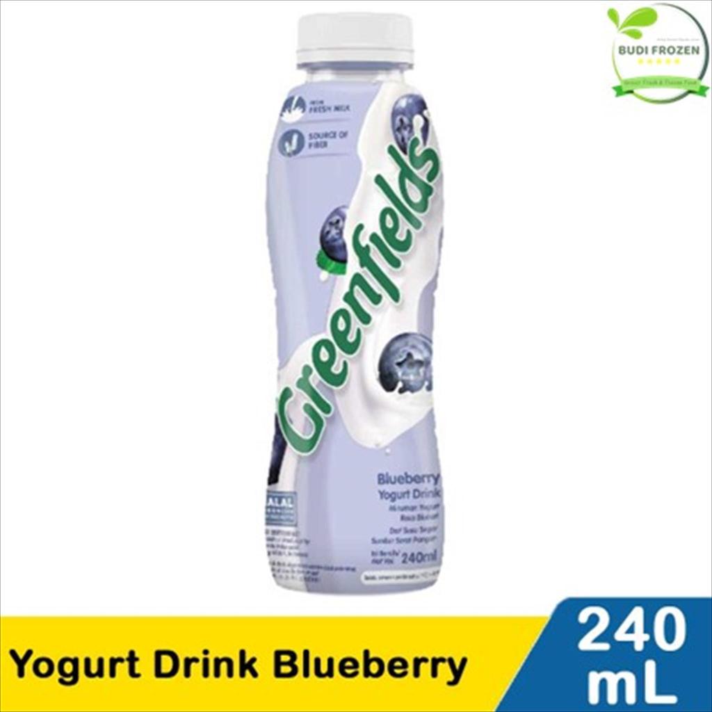YOGURT DRINK BLUEBERRY 240 ML - GREENFIELD