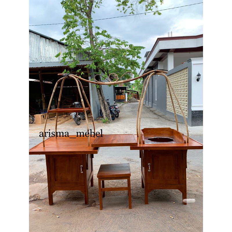 Arisma Gerobak soto pikul, Gerobak Gultik, Gerobak Pikulan, Gerobak soto kudus, gerobak pikul, angkr