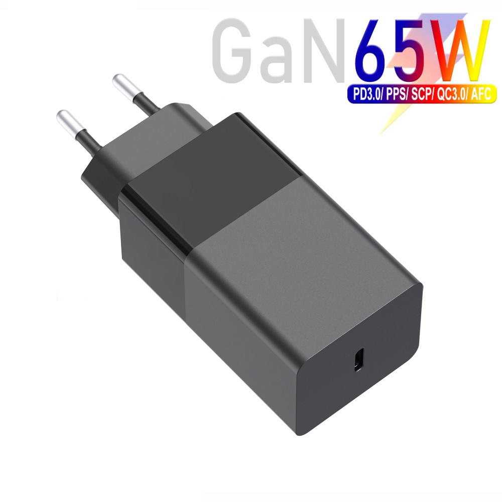 65W 20V 3.25A GaN USB C arger PD Power Supply for iphone 13 14 15 Samsung S10/S20/Note Galaxy XPS Hu