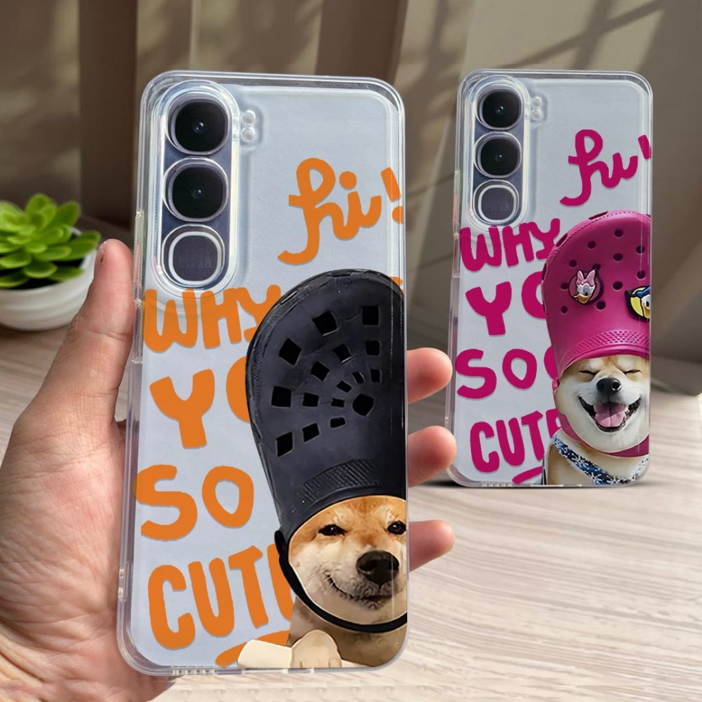 (Q20) Softcase Glossy Clear Case For Vivo Y21D Y21S Y21 Terbaru - Case Hp Terbaru Anti Air TPU