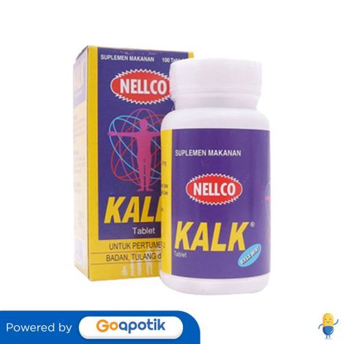 Kalk Botol Isi 100 Tablet