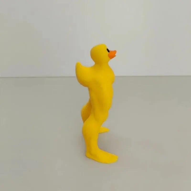 American Style Chicken and Duck Creative Funny Standing Duck Desktop Ornament Resin Crafts Home Deco