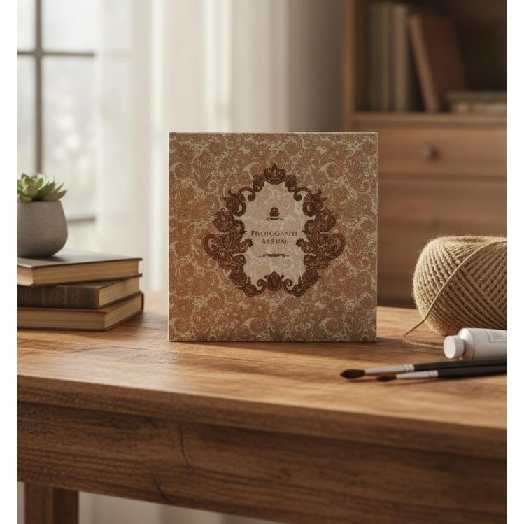 Album Foto Motif 10R/8R/5R/4R/2R Magnetic Besar/Jumbo 10 Lembar Putih