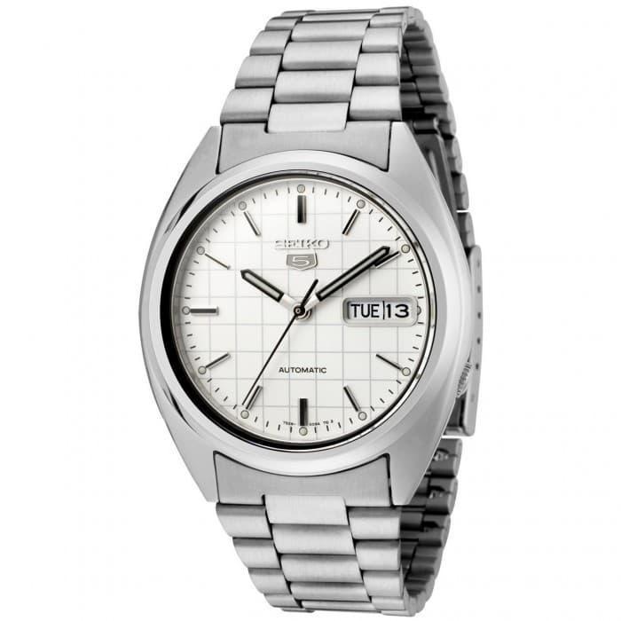 Seiko 5 SNXF05K1 Full Silver White