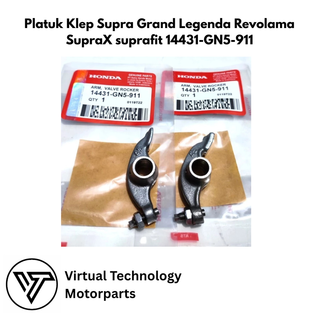 Platuk Klep Supra Grand Legenda Revolama SupraX suprafit 14431-GN5-911