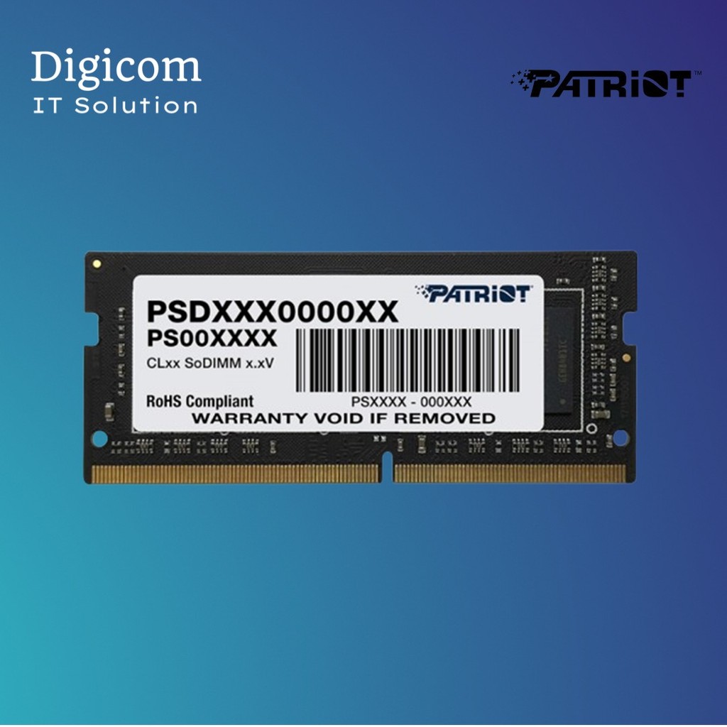 SODDIM DDR4 PATRIOT SIG 8GB