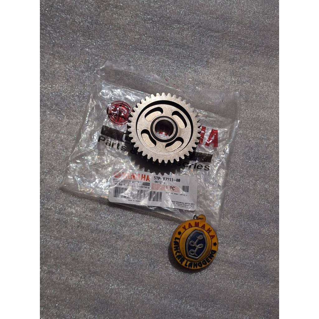 GEAR 1ST WHEEL / GEAR RASIO 1ST YAMAHA JUPITER Z ORIGINAL YGP 5TP-E7211-00
