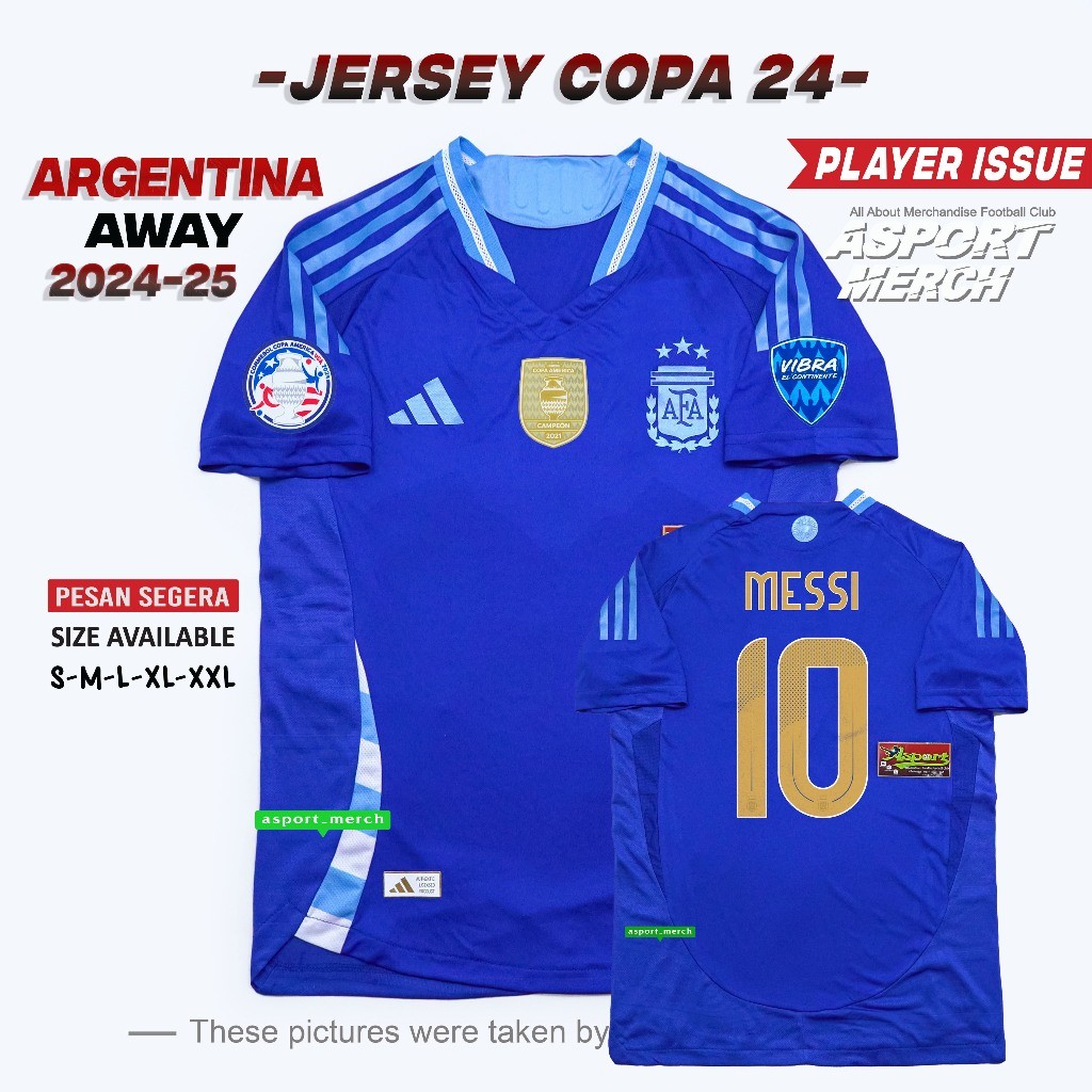 PLAYER ISSUE ARGENTINA AWAY COPA 2024 2025 PI