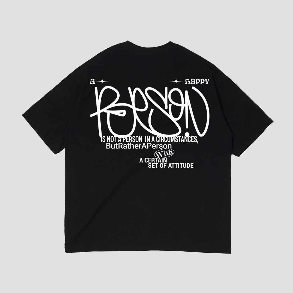 Exhale Tshirt Person Oversized