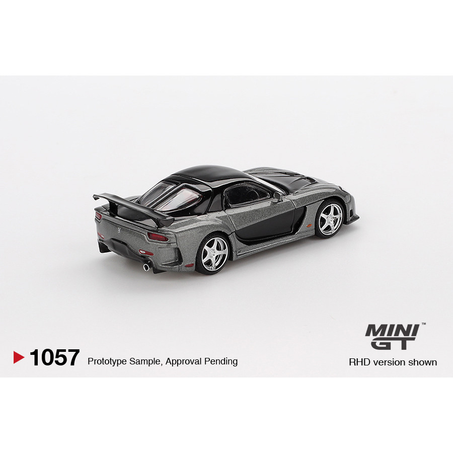MINIGT 1:64 RX-7 VeilSide Fortune Grey Diecast Model Car