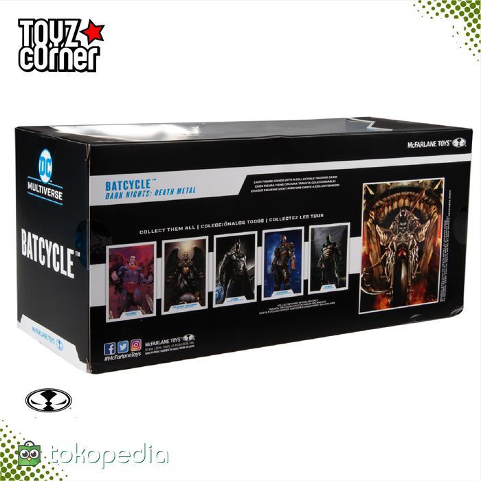 Mcfarlane Toys Batcycle (BATMAN FIGURE NOT INCLUDE)