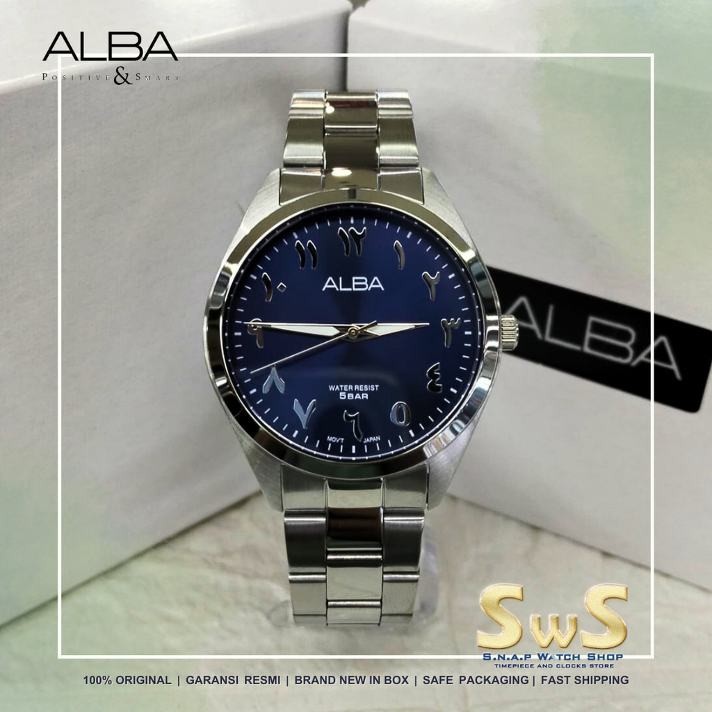 Alba New Model 2025 ARX159 ARX159X1 41 mm Arabic Numeral Original Garansi Resmi Jam Tangan Pria
